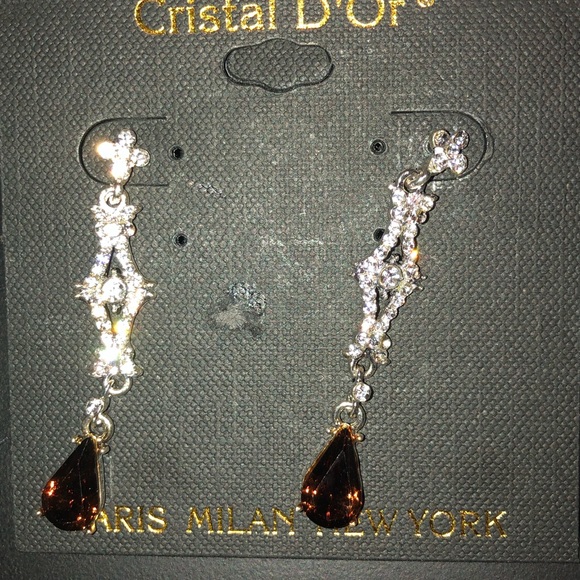 Prom/Pageant/Bridal Earrings - Picture 1 of 2